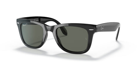 Ray-Ban Folding Wayfarer 0RB4105 601/58 50 Black/ Green