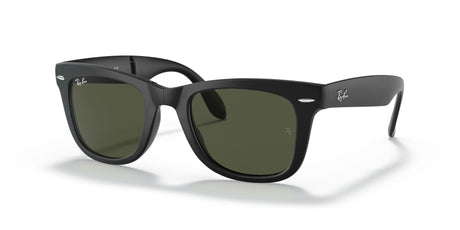 Ray-Ban Folding Wayfarer 0RB4105 601S 54 Black/ Green 54 / Crystal / Nylon / Nylon
