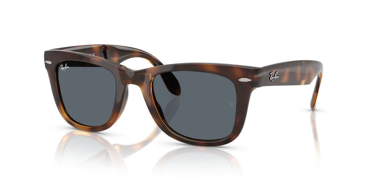 Ray-Ban Folding Wayfarer RB4105 710/R5 50 Havana / Blue