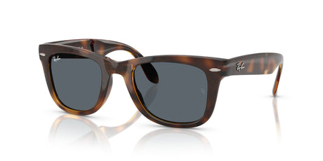 Ray-Ban Folding Wayfarer RB4105 710/R5 50 Havana / Blue