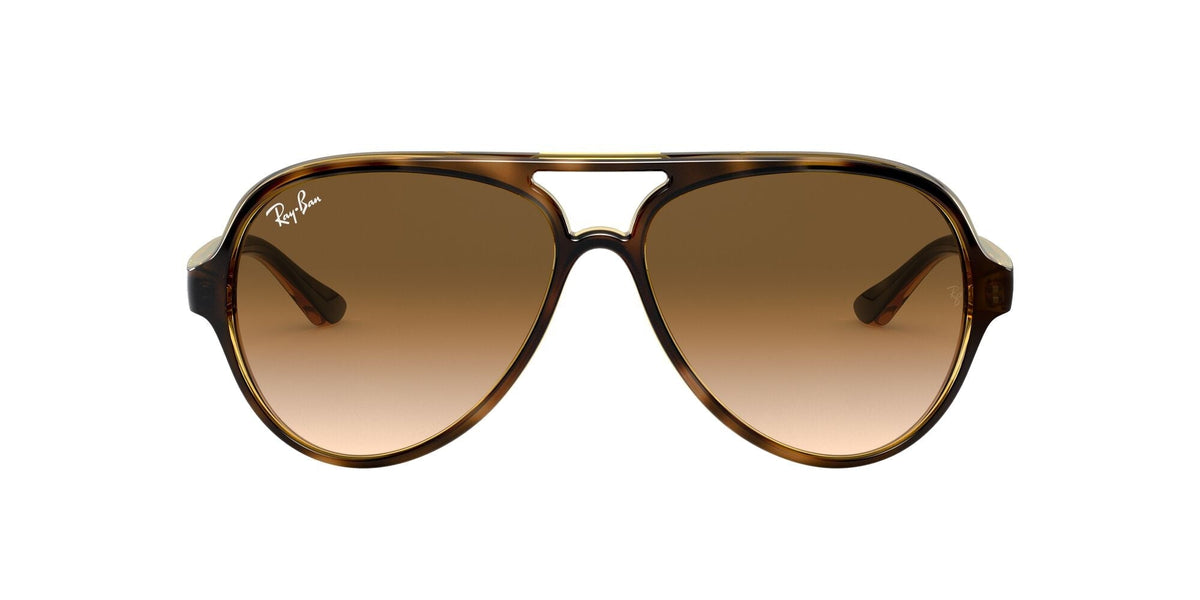 Ray-Ban Cats 5000 0RB4125 710/51 59 Light Havana/ Light Brown Gradient