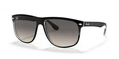 Ray-Ban Boyfriend 0RB4147 603971 60 Black On Transparent/ Grey Gradient 60 / Polycarbonate / Nylon / Nylon