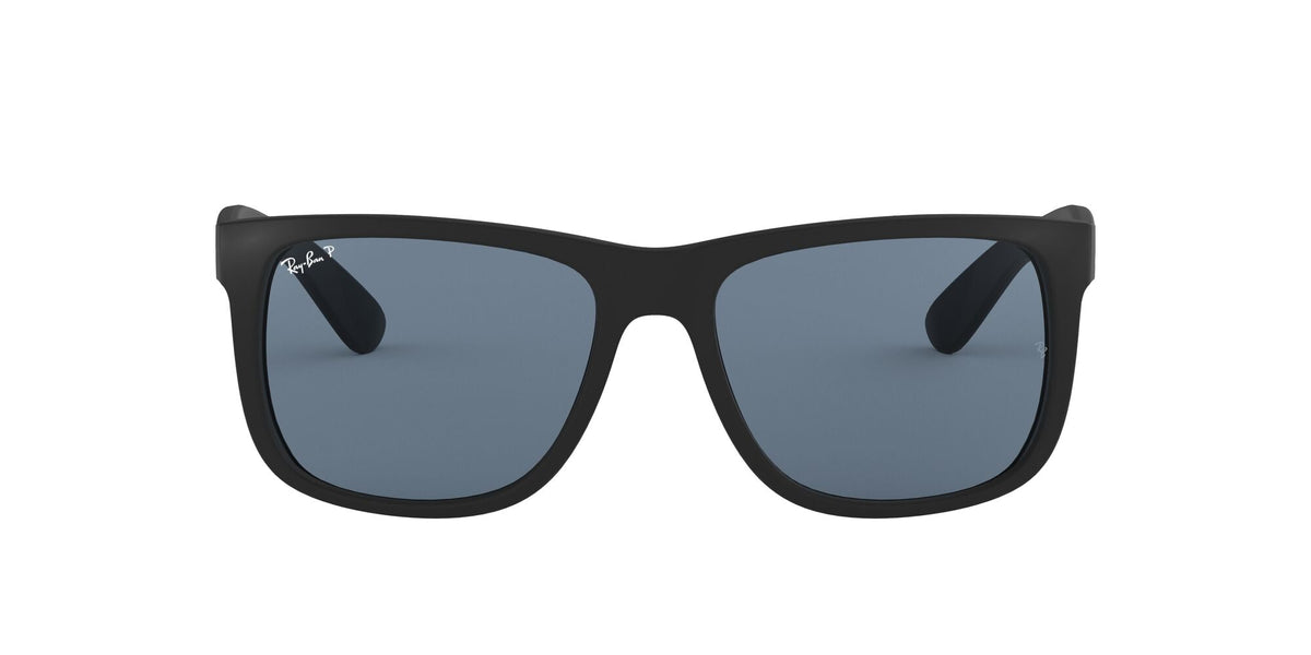 Ray-Ban Justin 0RB4165 622/2V 55 Black/ Dark Blue - Blue Star Eyewear