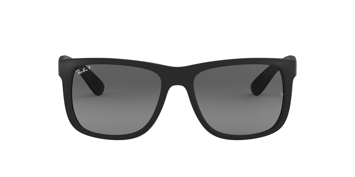 Ray-Ban Justin 0RB4165 622/T3 55 Black/ Light Grey - Blue Star Eyewear