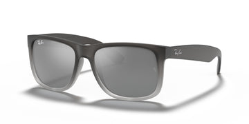 Ray-Ban Justin 0RB4165 852/88 55 Grey/ Grey Gradient 55 / Polycarbonate / Nylon / Nylon