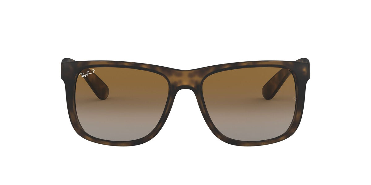 Ray-Ban Justin 0RB4165 865/T5 55 Havana/ Brown/Grey - Blue Star Eyewear
