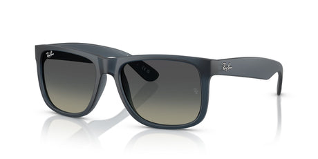 Ray-Ban Justin RB4165F 681311 55 Rubber Blue / Gradient Grey