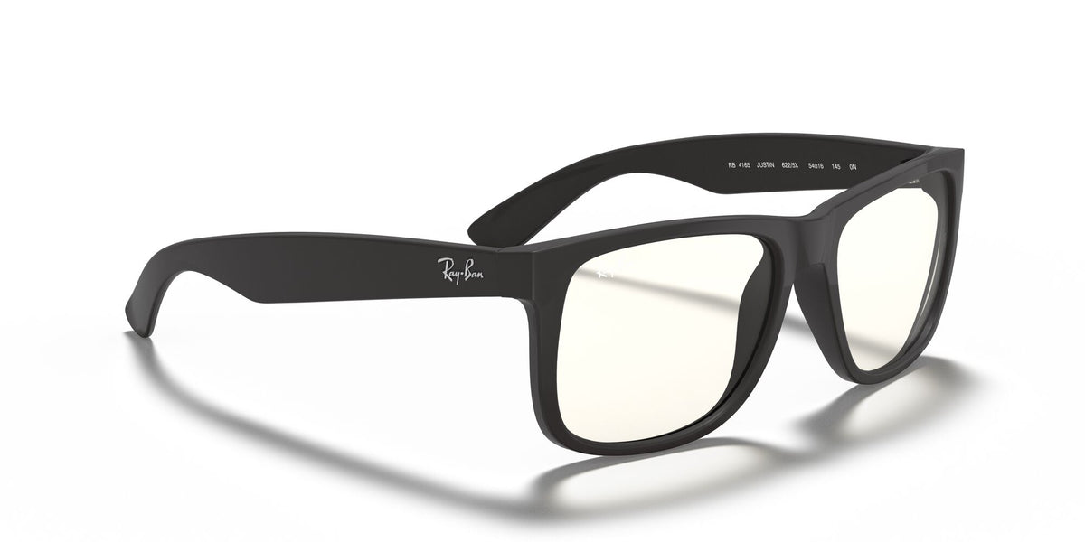 Ray-Ban Justin 0RB4165 622/5X 55 Black/ Clear 55 / Polyamide / Nylon / Nylon
