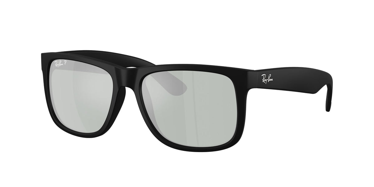 Ray Ban 0RB4165 622/Y4 51 Black/ Green Mirror Silver Polarised