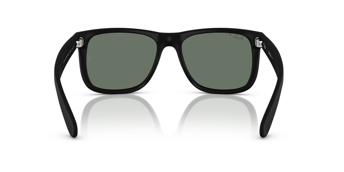 Ray Ban 0RB4165 622/Y4 51 Black/ Green Mirror Silver Polarised