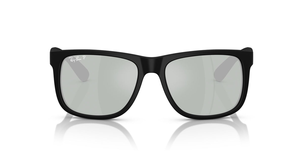 Ray Ban 0RB4165 622/Y4 51 Black/ Green Mirror Silver Polarised