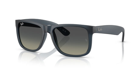 Ray-Ban Justin RB4165 681311 55 Rubber Blue / Gradient Grey