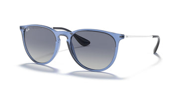 Ray-Ban Erika 0RB4171 65154L 54 Transparent Blue/ Blue Gradient 54 / Polycarbonate / Nylon / Metal