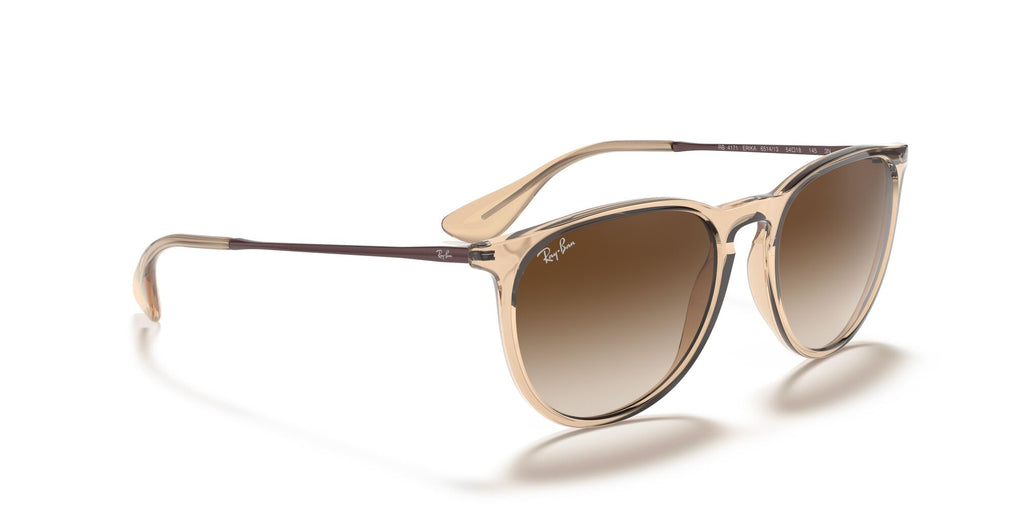 Ray-Ban Erika 0RB4171 651413 54 Transparent Brown/ Brown Gradient 54 / Polycarbonate / Nylon / Metal