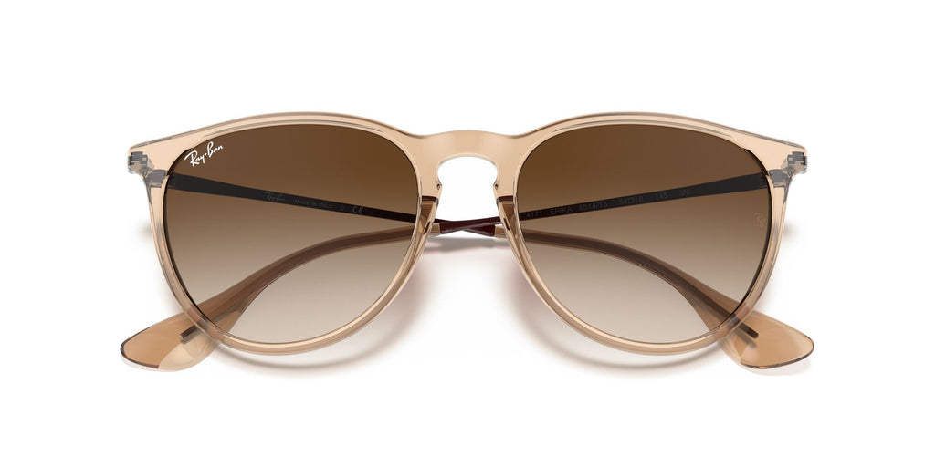 Ray-Ban Erika 0RB4171 651413 54 Transparent Brown/ Brown Gradient 54 / Polycarbonate / Nylon / Metal