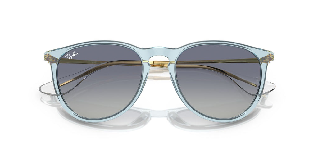 Ray-Ban Erika 0RB4171 67434L 54 Transparent Light Blue/ Grey/Blue 54 / Polycarbonate / Nylon / Metal