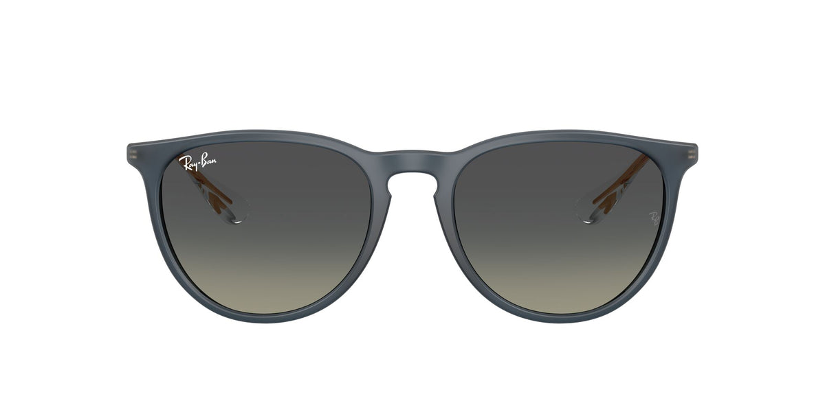Ray-Ban Erika RB4171 681311 54 Rubber Blue / Gradient Grey