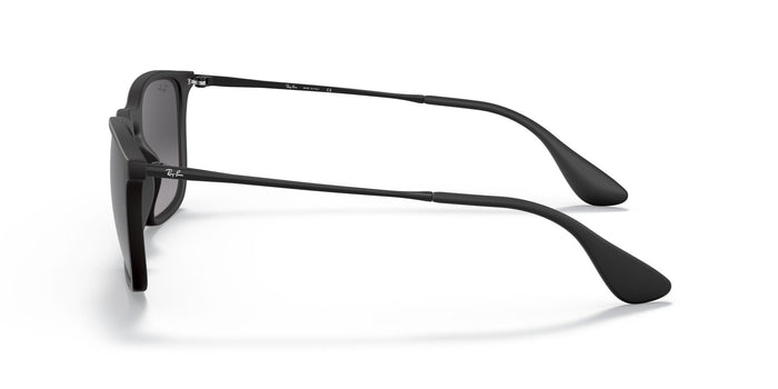 Ray-Ban Chris 0RB4187 622/8G 54 Black/ Light Grey Gradient Dark Grey 54 / Polycarbonate / Injected / Metal