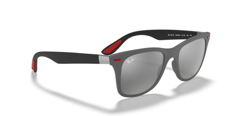 Ray-Ban Ferrari Collection 0RB4195M F6056G 52 Grey/ Grey Mirror Silver