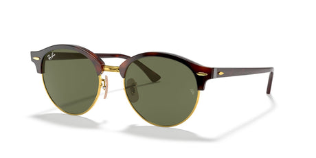Ray-Ban Clubround 0RB4246 990 51 Red Havana/ Green 51 / Crystal / Acetate / Acetate