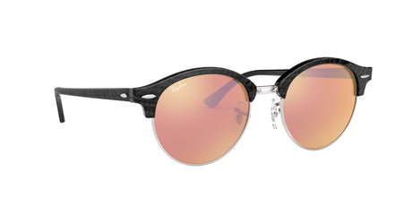 RB 4246 Ray-Ban Clubround Black / Copper Flash 51 51 / Crystal / Acetate / Acetate