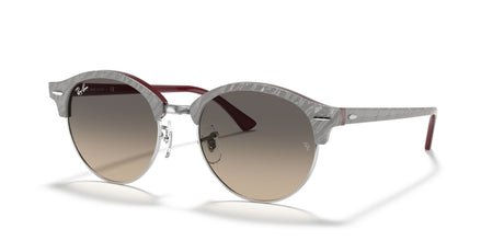 RB 4246 Ray-Ban Clubround Light Grey / Light Grey Gradient 51 51 / Crystal / Acetate / Acetate