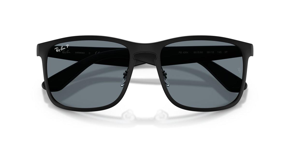 Ray Ban 0RB4264 601S80 58 Black/ Blue Chromance
