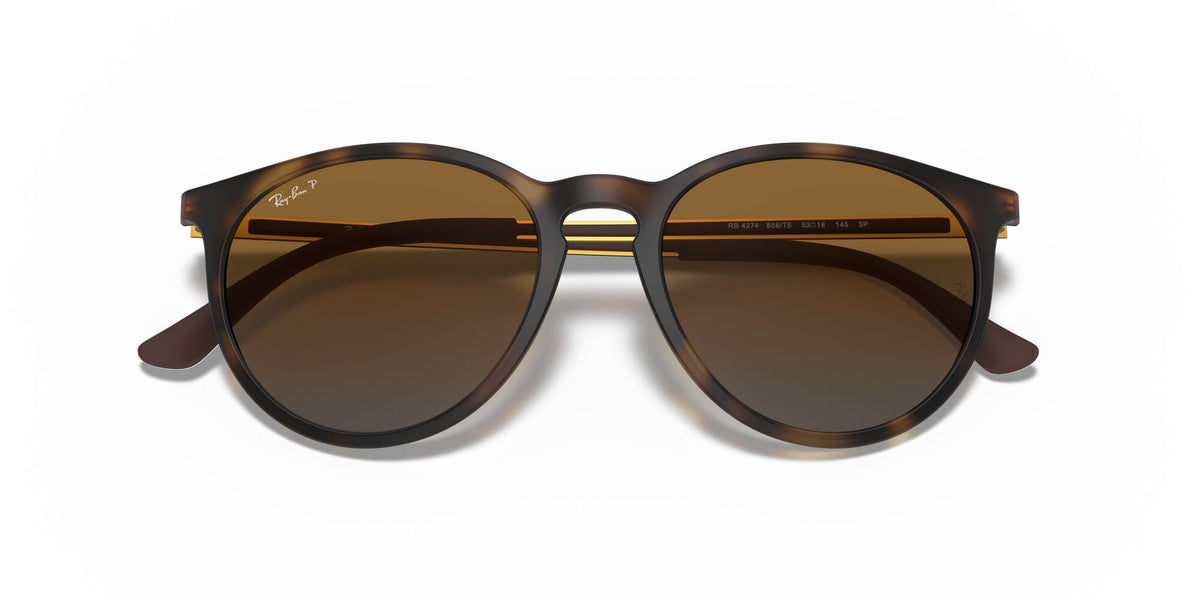 RB 4274 Ray-BanHavana / Polarised Brown Gradient 53 53 / Polycarbonate / Nylon / Injected
