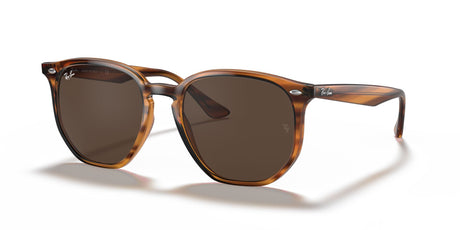 Ray-Ban  0RB4306 820/73 54 Striped Red Havana/ Dark Brown 54 / Polycarbonate / Propionate / Propionate