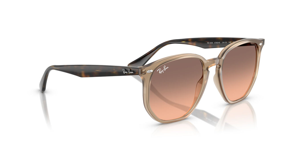 Ray-Ban  0RB4306 678846 54 Turtledove/ Pink Gradient Grey