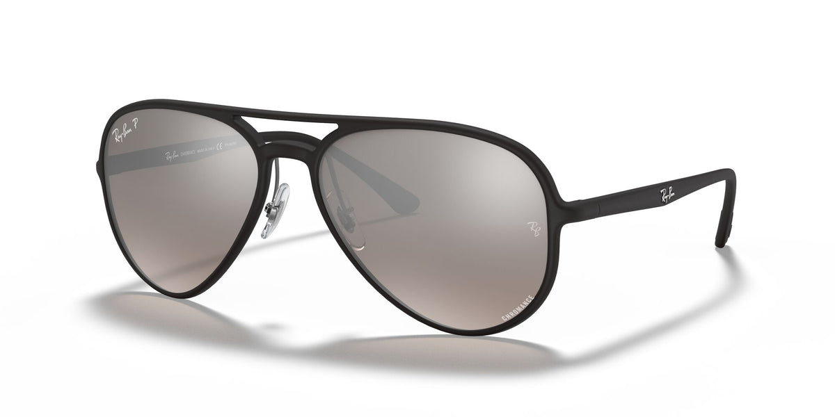 Ray-Ban0RB4320CH 601S5J 58 Black/ Silver 58 / Polycarbonate / Nylon / Nylon