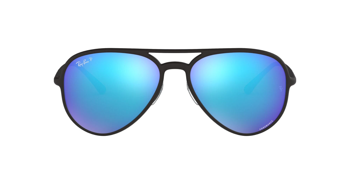 Ray-Ban 0RB4320CH 601SA1 58 Black/ Blue - Blue Star Eyewear