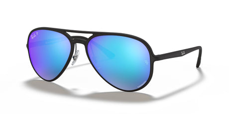 Ray-Ban  0RB4320CH 601SA1 58 Black/ Blue 58 / Polycarbonate / Nylon / Nylon
