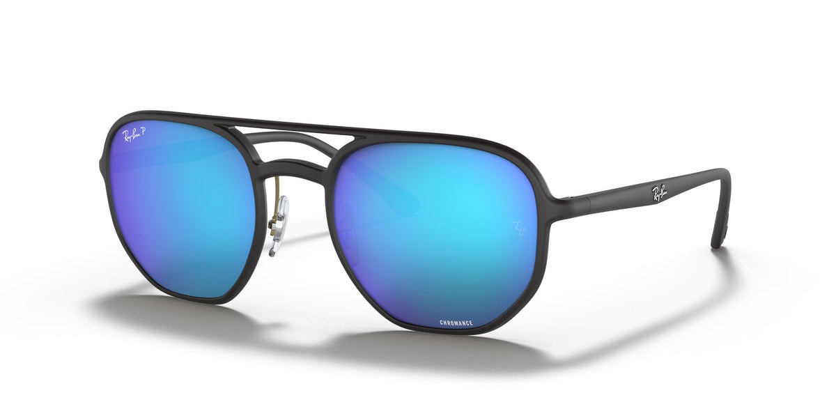 RB 4321CH Ray-BanBlack / Blue 53 53 / Polycarbonate / Nylon / Nylon