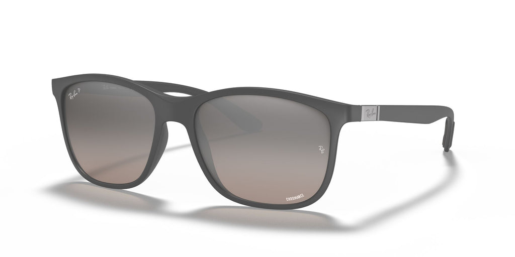 Ray-Ban Chromance 0RB4330CH 60175J 56 Grey/ Silver 56 / Polycarbonate / Peek / Metal