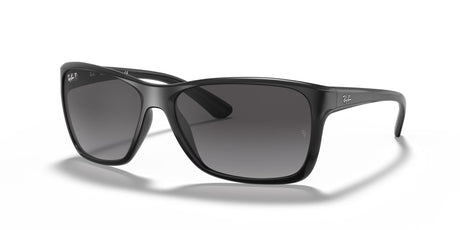 RB 4331 Ray-Ban  Black / Polarised Light Grey Gradient Dark Grey 61 61 / Plastic / Plastic
