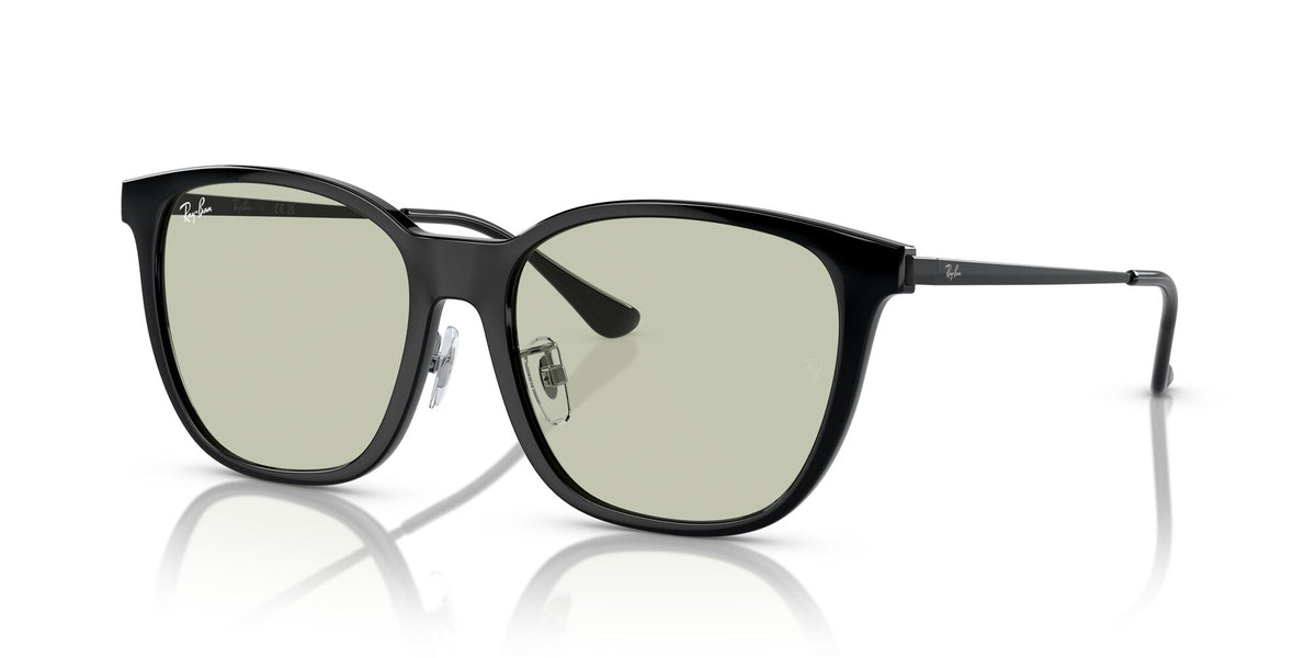 Ray-Ban0RB4333D 601/2 55 Black/ Green