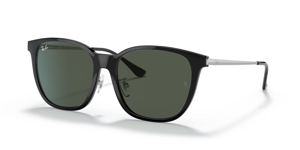 Ray-Ban0RB4333D 629271 55 Black/ Green Classic G-15