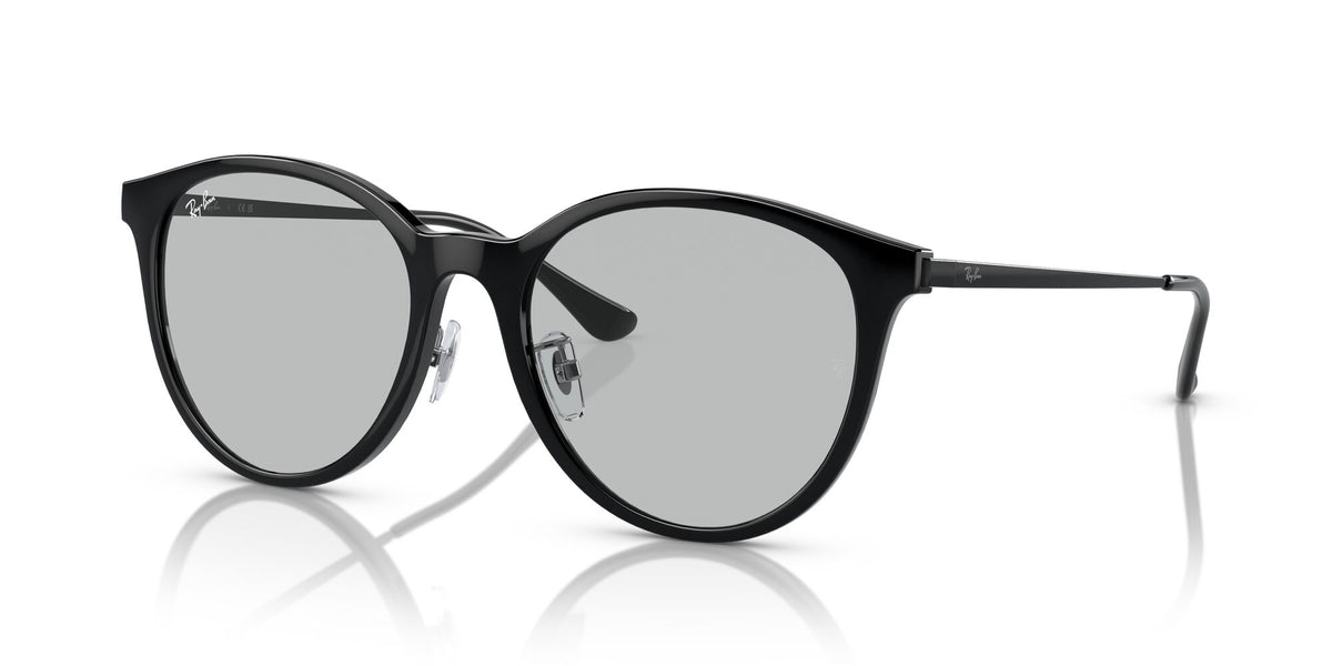 Ray-Ban0RB4334D 601/87 55 Black/ Light Grey
