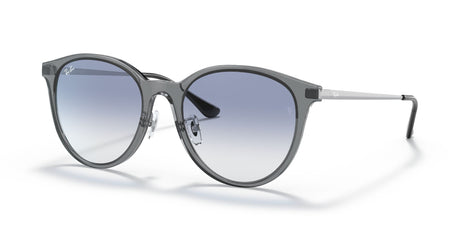Ray-Ban  0RB4334D 661119 55 Transparent Grey/ Clear Gradient Light Blue