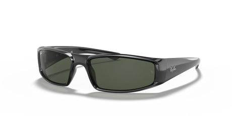 Ray-Ban  0RB4335 601/71 58 Black/ Green 58 / Polycarbonate / Nylon / Nylon