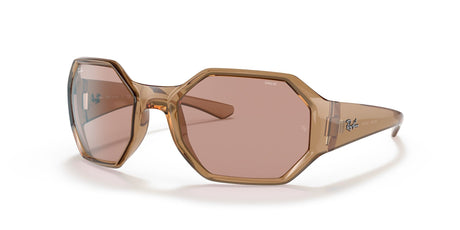 RB 4337 Ray-Ban  Transparent Brown / Photochromic Brown Gradient Dark Brown 59 59 / Nxt / Nylon / Nylon