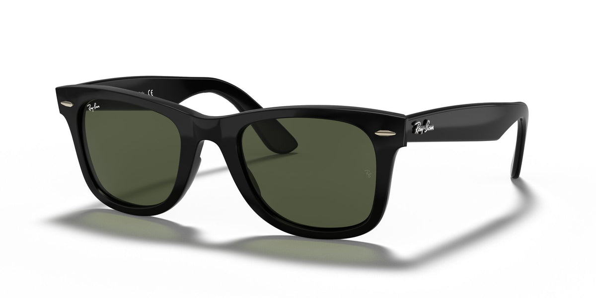 Ray-Ban Wayfarer Ease 0RB4340 601 50 Black/ Green 50 / Crystal / Propionate / Propionate