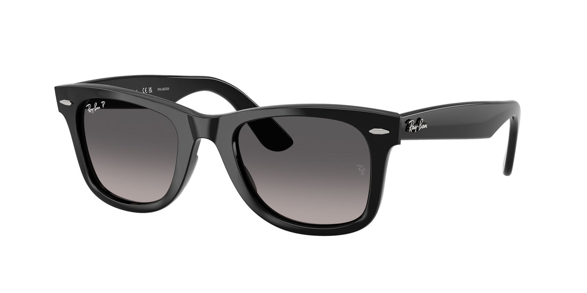 Ray Ban 0RB4340 601/M3 50 Black/ Gradient Grey Polarized