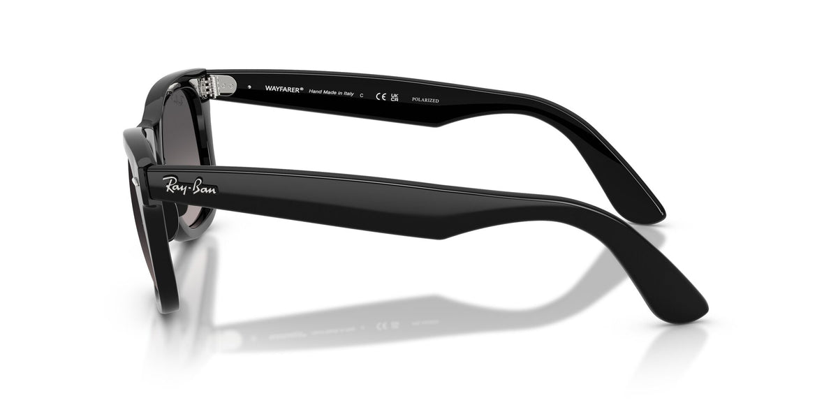 Ray Ban 0RB4340 601/M3 50 Black/ Gradient Grey Polarized