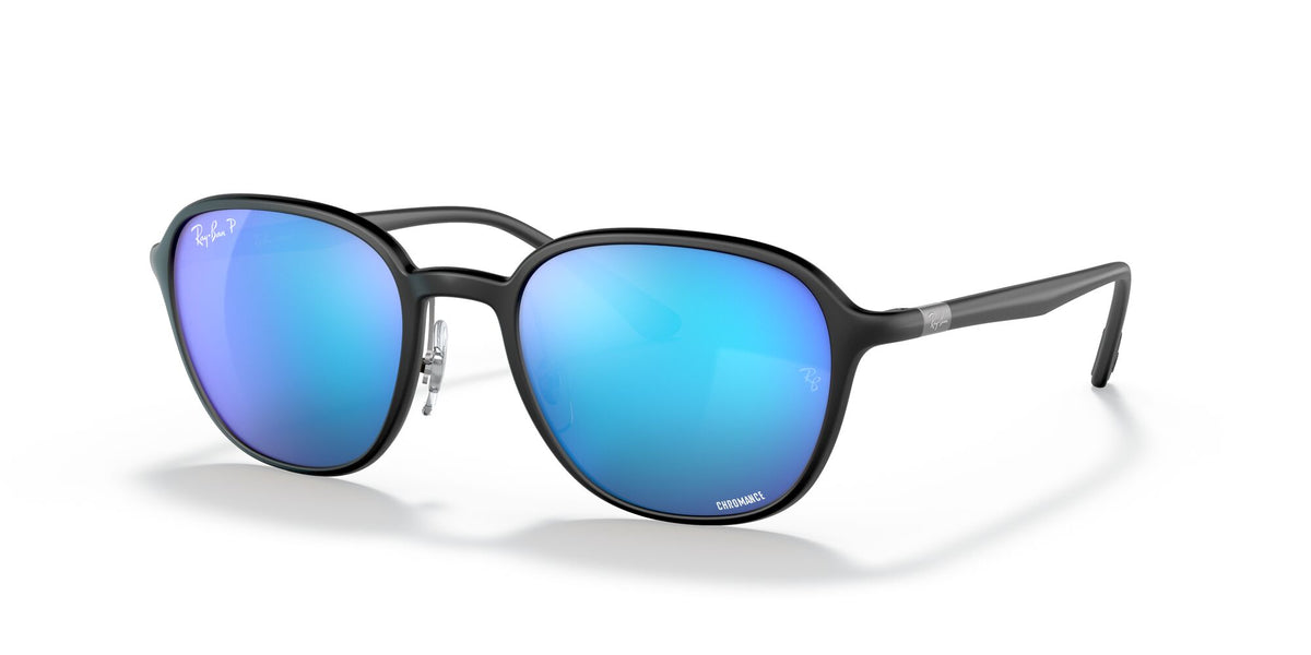 RB 4341CH Ray-Ban Chromance Black / Blue 51 51 / Polycarbonate / Peek / Metal
