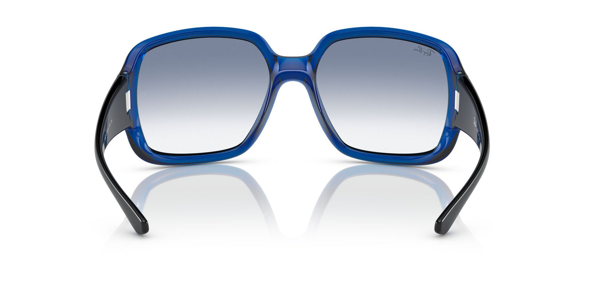RB 4347 Ray-Ban Powderhorn Transparent Blue / Blue 60 60 / Polyamide Bio / Nylon / Nylon