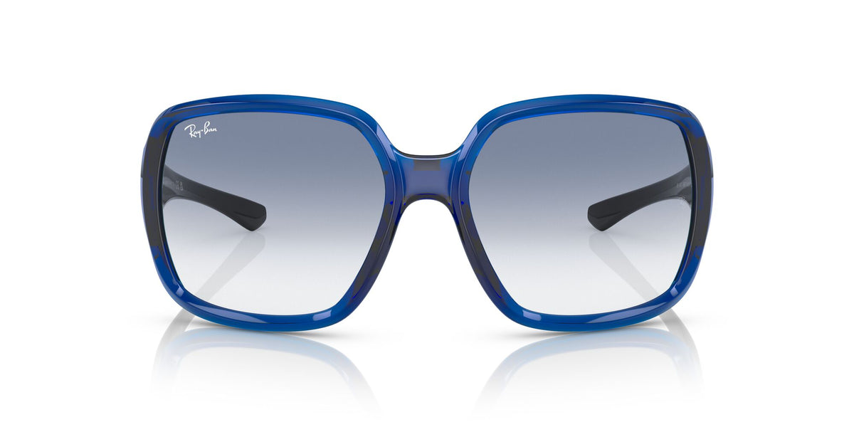 RB 4347 Ray-Ban Powderhorn Transparent Blue / Blue 60 60 / Polyamide Bio / Nylon / Nylon