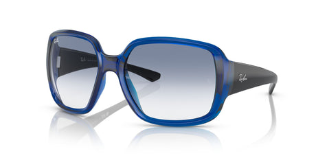 RB 4347 Ray-Ban Powderhorn Transparent Blue / Blue 60 60 / Polyamide Bio / Nylon / Nylon