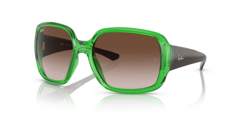 RB 4347 Ray-Ban Powderhorn Transparent Green / Brown 60 60 / Polyamide Bio / Nylon / Nylon
